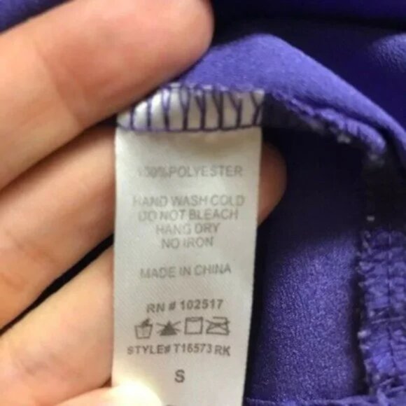 Bundle: Soprano | 2 Purple Racerback Hi-Low Tank Tops | Sz S - Picture 6 of 12